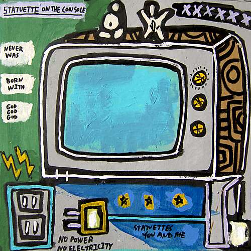 Statuette On The Console