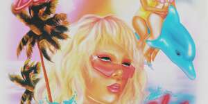 Lesbians On The Beach