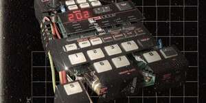 neon drive in a city