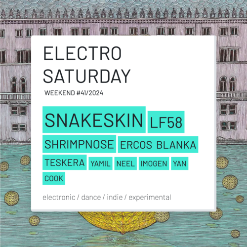 Electro saturday WEEKEND #41/2024